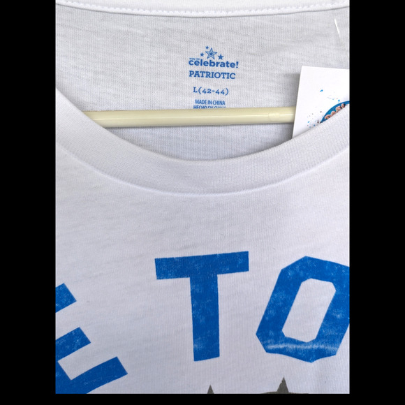 True To The Red White And Blue Graphic Tee Size L - Picture 5 of 6